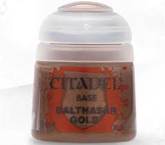 Citadel Colour: Base Paint - Balthasar Gold (12ml)